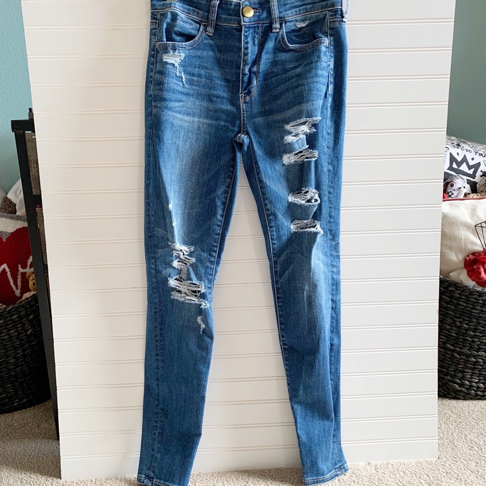 American Eagle Super Stretch Hi-Rise Jeggings